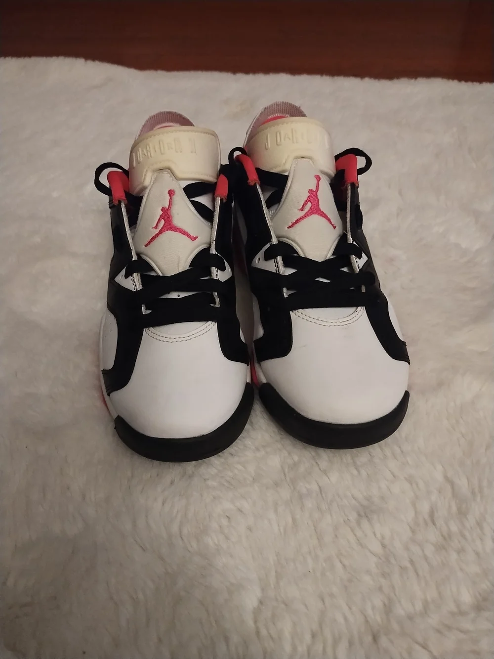 Jordan Kids Sneakers - White, Black & Pink